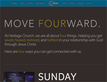 Tablet Screenshot of heritagelife.org